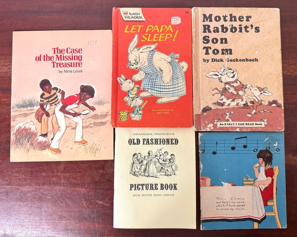 Vintage Children’s Book Lot of 5, Tommy Tucker Whitman, Wonder Books, I Can Read